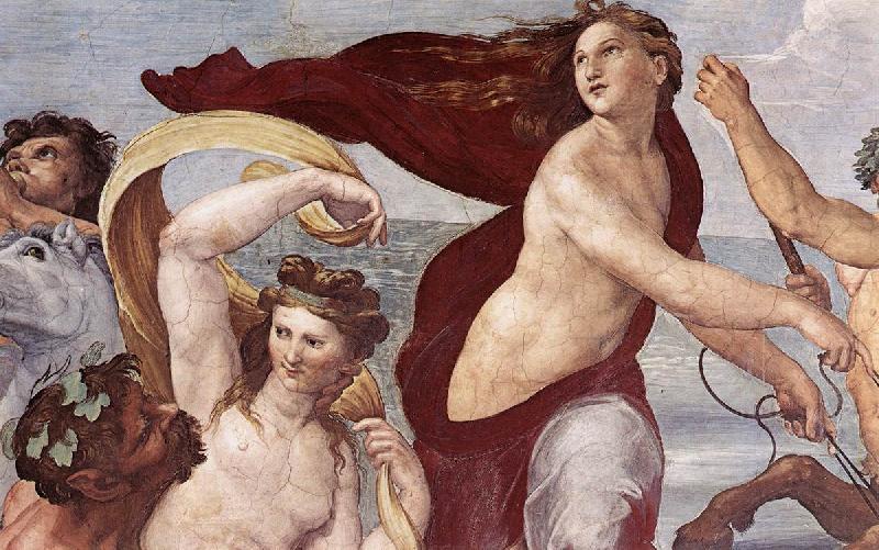 The Triumph of Galatea (detail), RAFFAELLO Sanzio